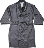 Mens Silky Satin Robe