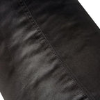 Black King Size Satin Pillowcases Set of 2 for Hair and Skin,Black Silk Pillowcase Breathable Pillowcase with Envelope Closure