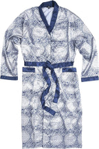 Mens Silky Satin Robe