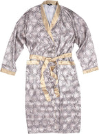 Mens Silky Satin Robe
