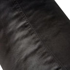King Size Satin Pillowcase Set of 2 with Envelope Closure,Black Silk Pillowcase for Hair and Skin (20x36)