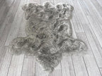LAMBZY Bear Skin Rug Super Soft Fluffy Faux Fur for Bedroom Floor Sofa Living Room High-Density Plush Shaggy Carpet Sofa Cover Bedside Sheepskin Rug (5'x7', Grey)